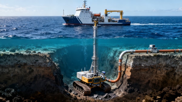Why are deep sea mining technology pilots under closer review?