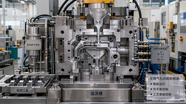 Die-casting porosity problems often begin before filling