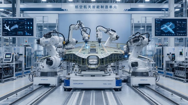 Aerospace Robotics Is Moving From Precision Cells to Flexible Production