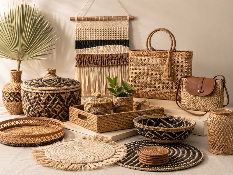 Handwoven & Woven Craft Products