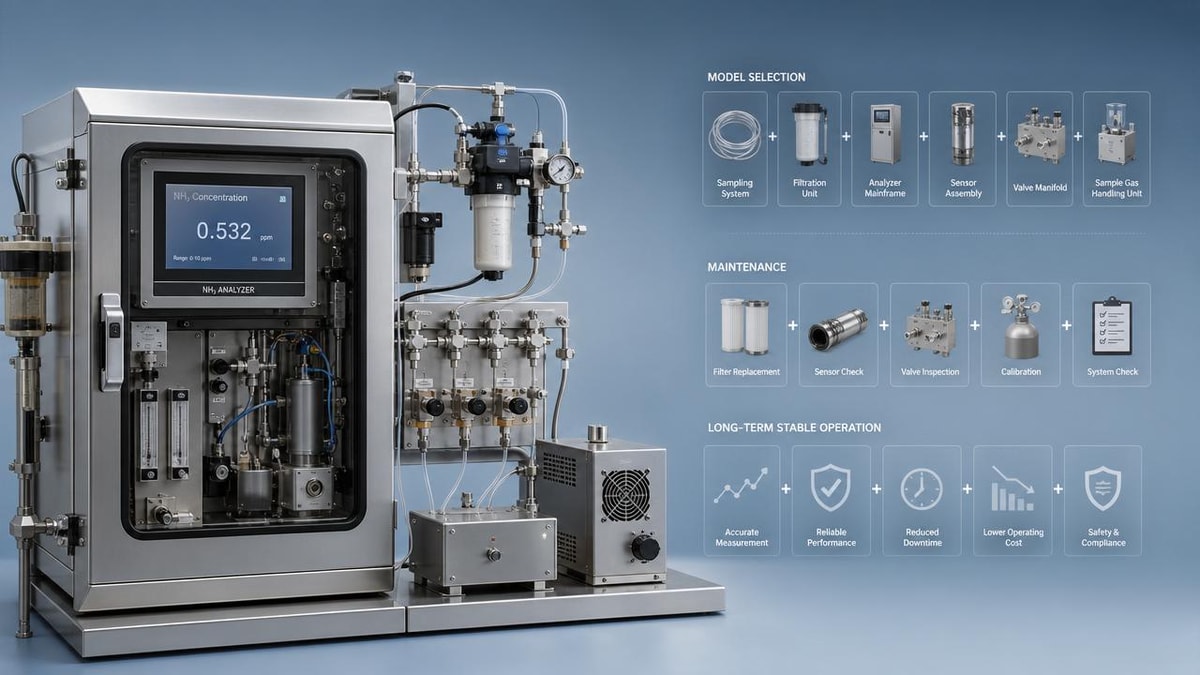NH3 Concentration Analyzer Selection Mistakes That Lead to Higher Maintenance