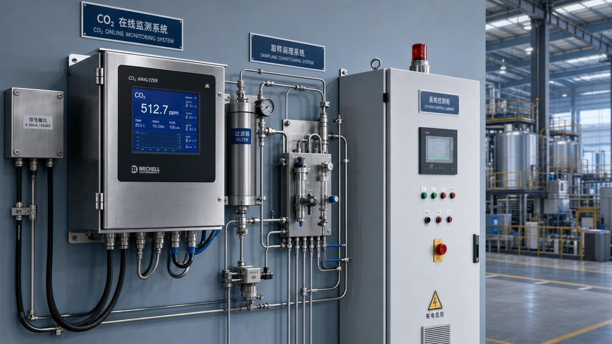 CO2 Concentration Analyzer Cost Factors for New Facility Projects