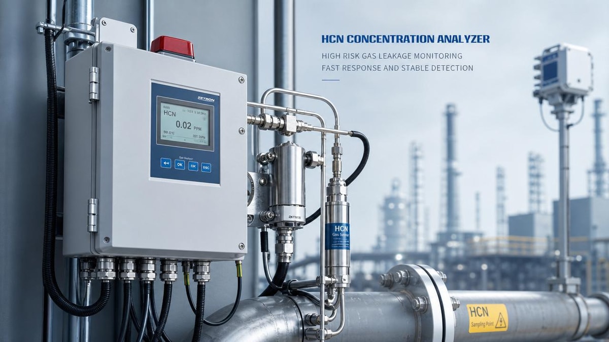HCN Concentration Analyzer Selection Guide for High-Risk Monitoring Points