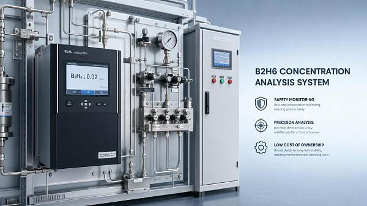 B2H6 Concentration Analyzer Cost Planning for Specialized Gas Systems
