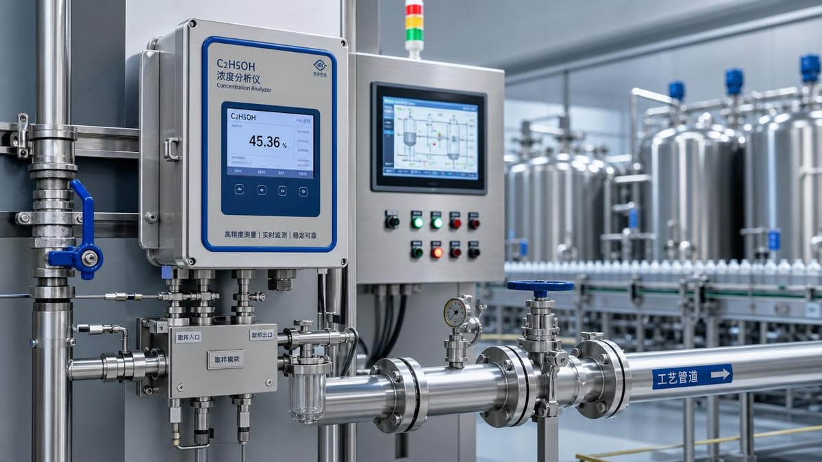 How to Choose a C2H5OH Concentration Analyzer for Stable Process Control