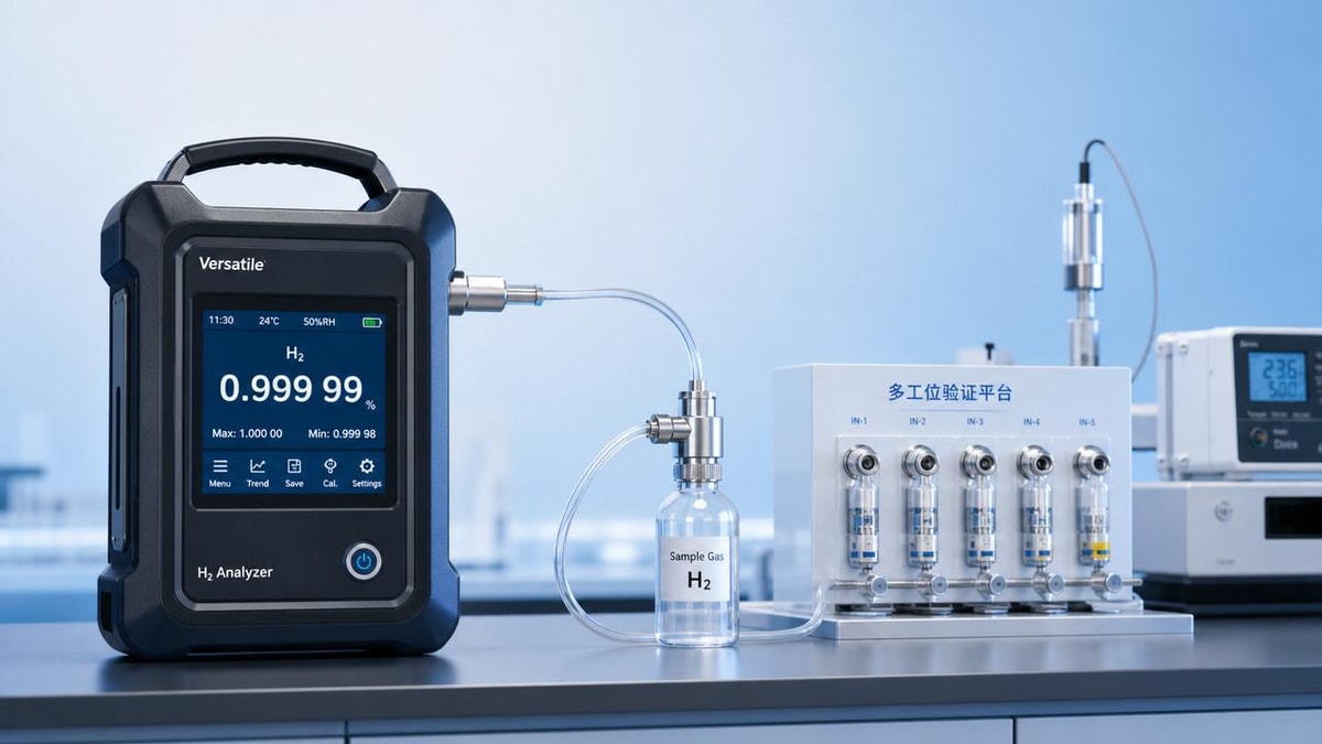 Portable Hydrogen Analyzer for Laboratory Use: When Portability Really Helps
