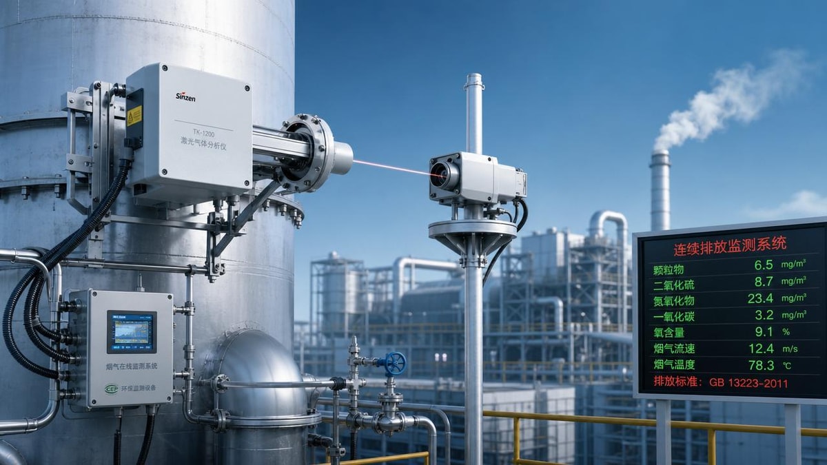 Laser Gas Analyzer for Stack Emissions: New Demand from Tighter Standards