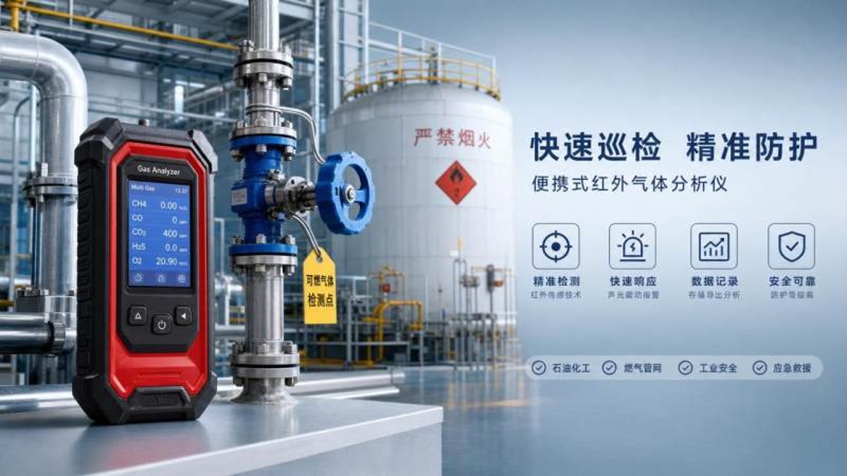 Infrared Gas Analyzer for Industrial Safety: Fast Checks That Improve Response