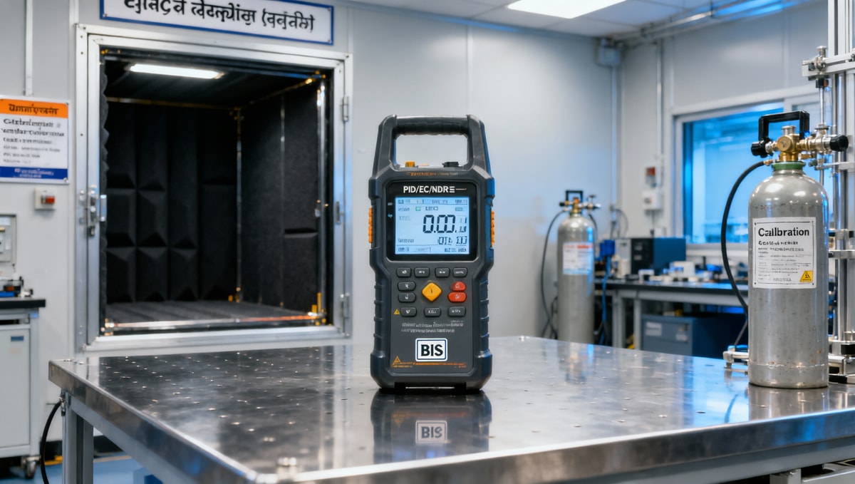 India BIS to Mandate Local Testing for Gas Detectors from Nov 2026