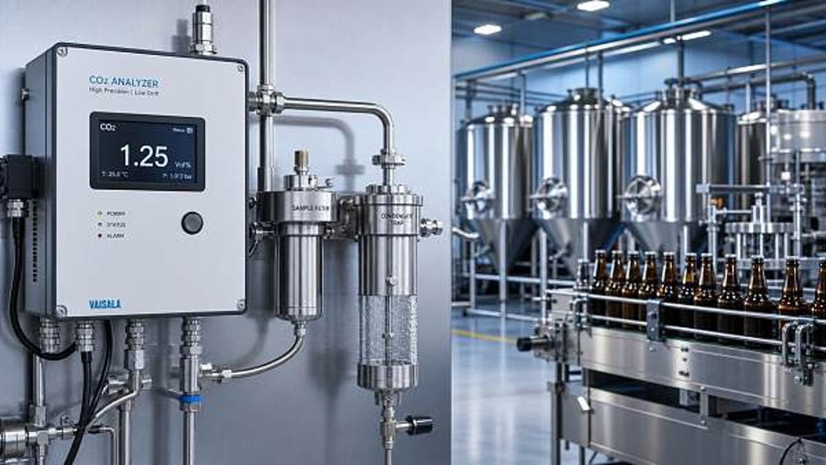 CO2 Analyzer for Brewery Applications: How to Reduce Measurement Drift