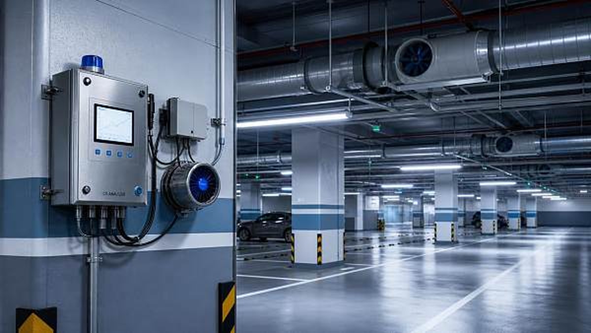 CO Analyzer for Parking Garage Ventilation: What Good Control Looks Like