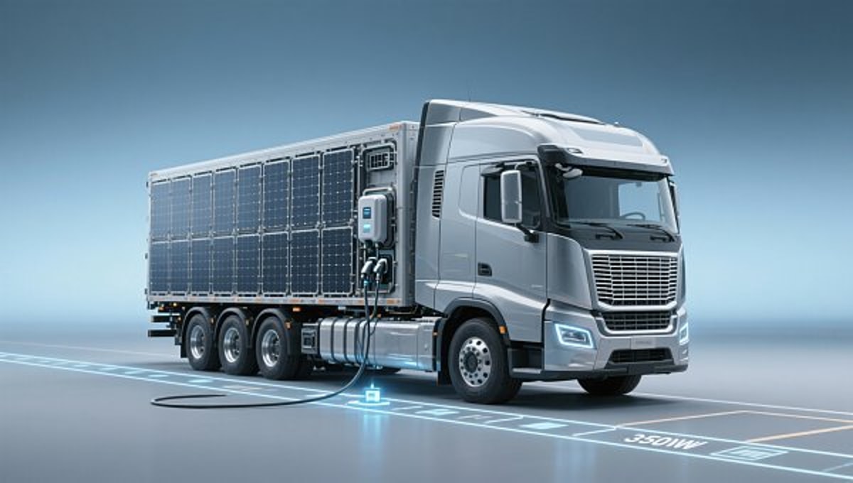 How commercial truck manufacturers with electric models balance battery range, payload, and charging infrastructure in Europe