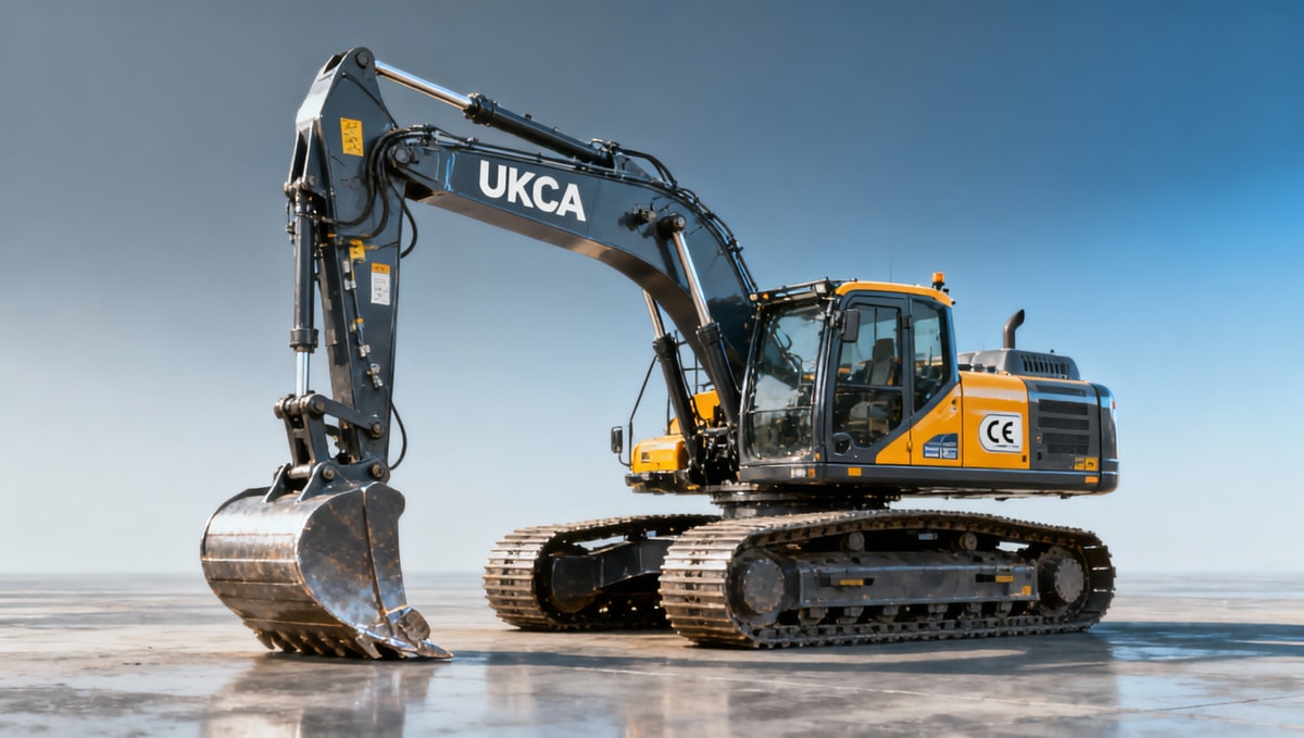 Is your excavator manufacturer with CE certification also compliant with UKCA post-Brexit?