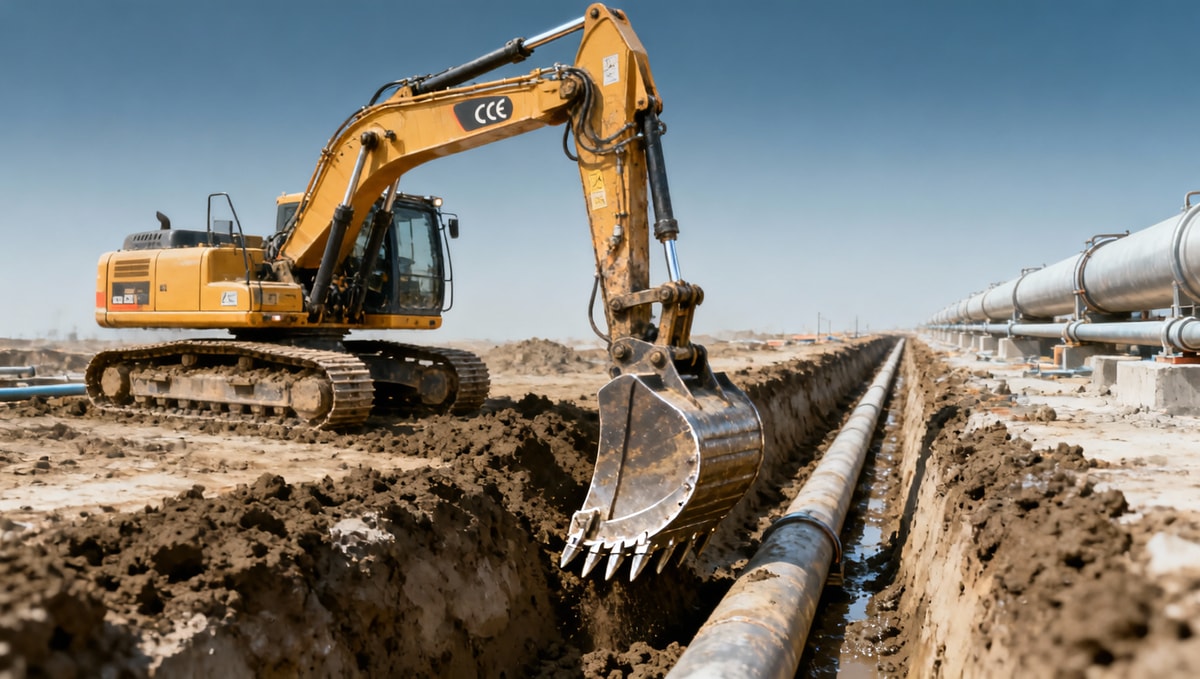 Excavator for pipeline installation: Why trench stability matters more than breakout force