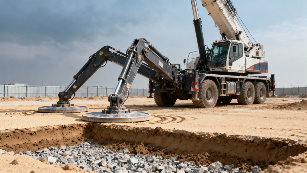 Truck crane outrigger pressure readings don’t always reflect ground bearing capacity