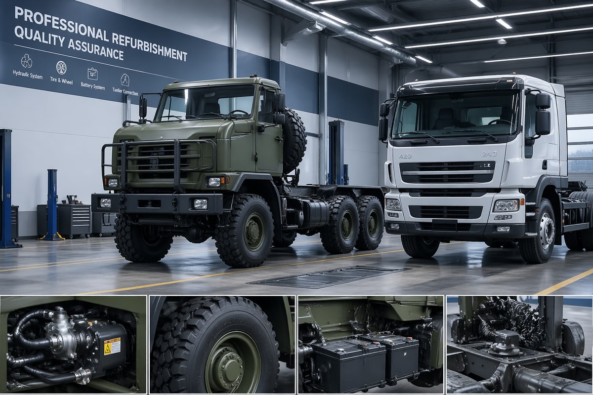 Truck Military Auctions Look Cheaper Until Refit Costs Appear