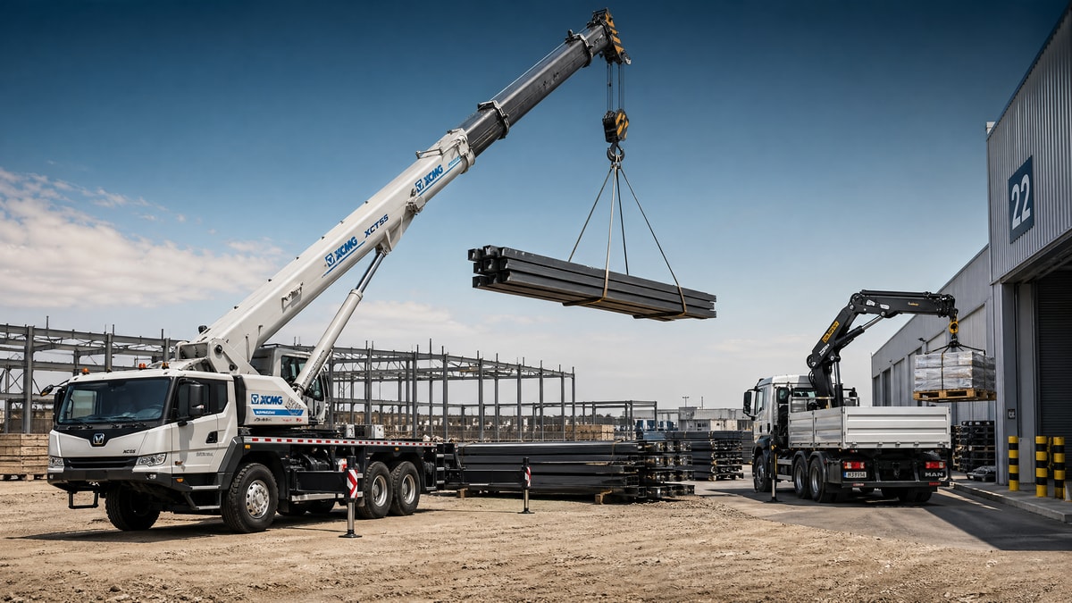 Crane Truck for Sale: Which Boom Setup Fits Daily Lifting Needs