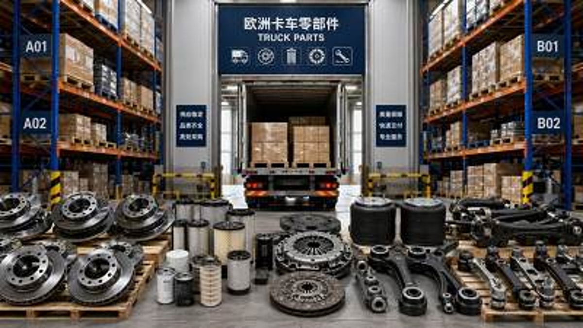 Choosing a Truck Spare Parts Supplier in Europe Without Overpaying