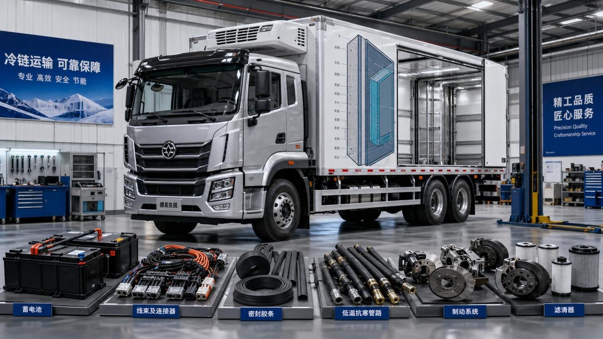 Choosing Commercial Vehicle Parts for Cold Storage Without Downtime