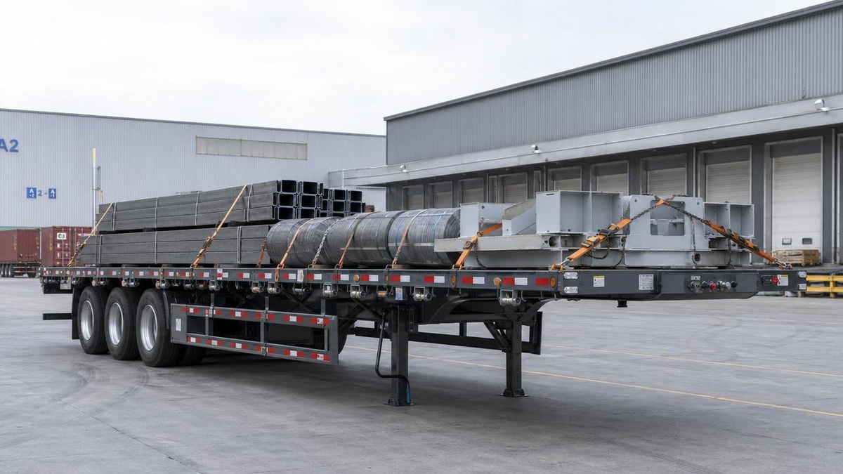 How High-Strength Flatbed Trailers Reduce Cargo Risk on Long Routes