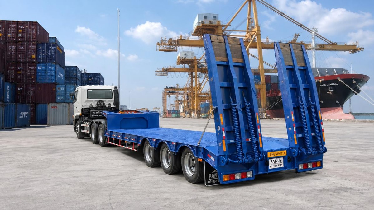 Low Bed Trailer Export to Southeast Asia: What Affects Delivery Success