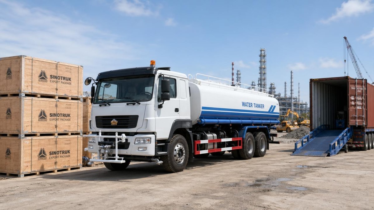 What Makes a Water Truck Exporter Reliable in Overseas Projects
