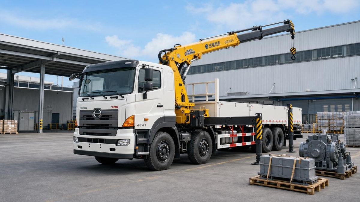 Crane Truck Cost Breakdown: Chassis, Crane, and Compliance