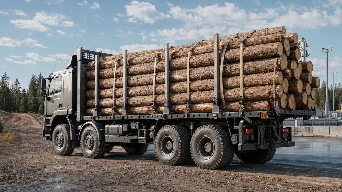 How to Judge a Logging Truck Producer by Frame and Load Design