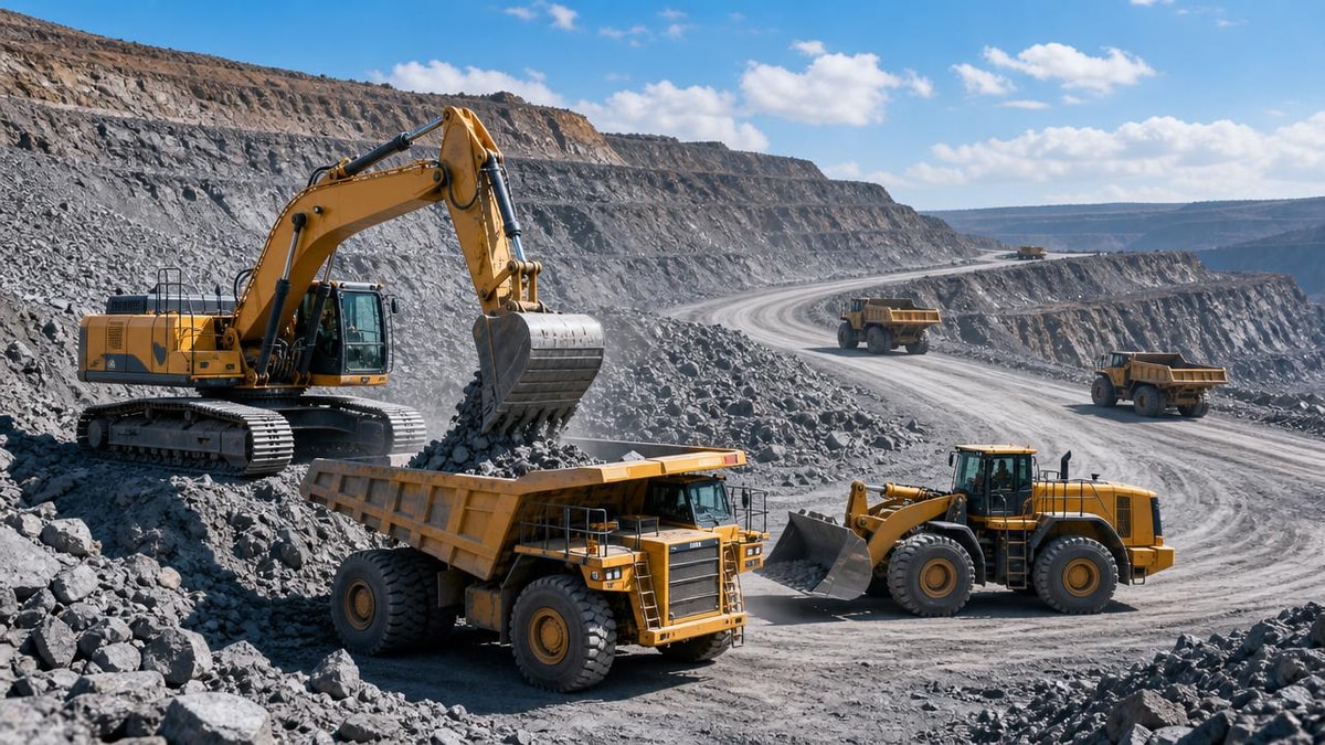 How Construction Machinery for Mining Affects Output, Fuel Use, and Downtime