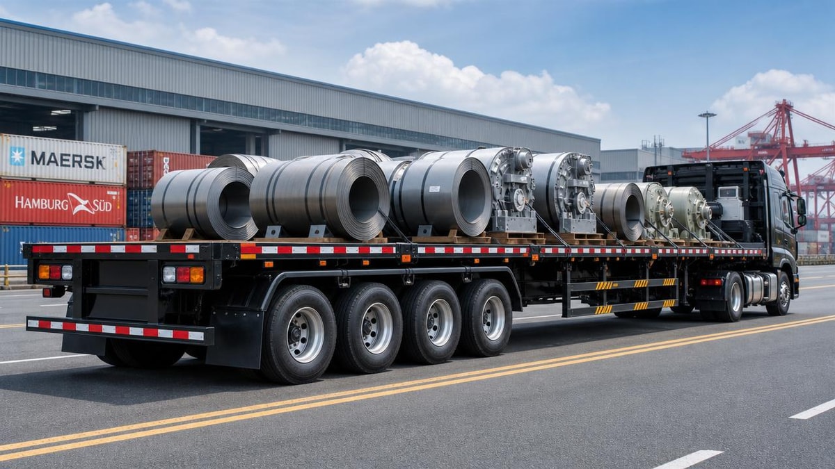 How High-Strength Flatbed Trailers Reduce Repair Risk in Heavy Cargo Transport