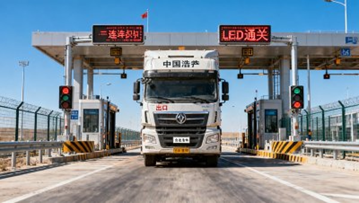 Erlianhot Highway Port Launches 24-Hour Freight Clearance