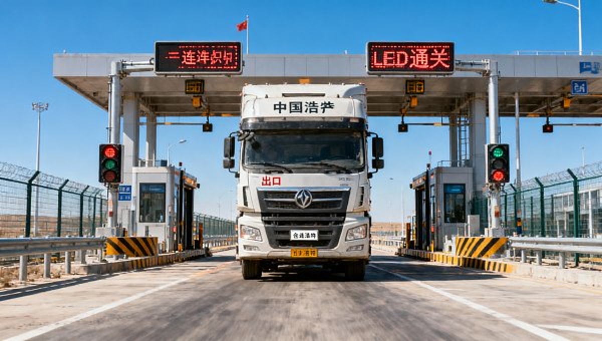 Erlianhot Highway Port Launches 24-Hour Freight Clearance