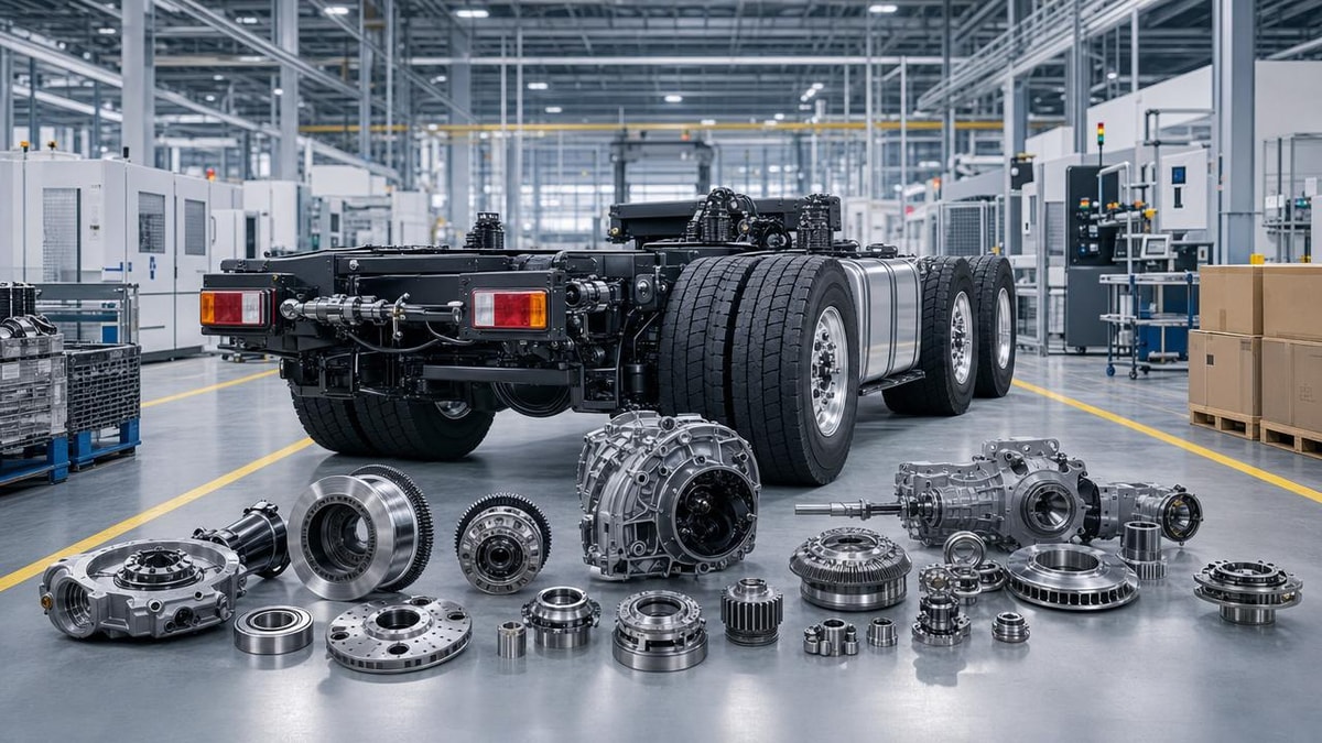 What Sets a Heavy Truck Parts Manufacturer in Germany Apart