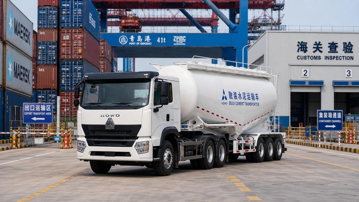 Truck Cement Exporter Requirements for Smooth Port and Customs Handling