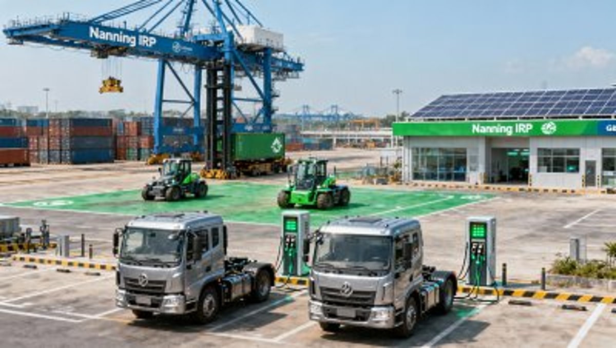 Nanning IRP Launches Smart EV Charging Hub for ASEAN Freight