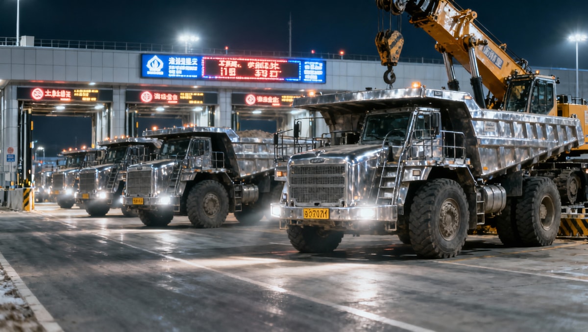Manzhouli Highway Port 24-Hour Freight Clearance Boosts Heavy Equipment Exports