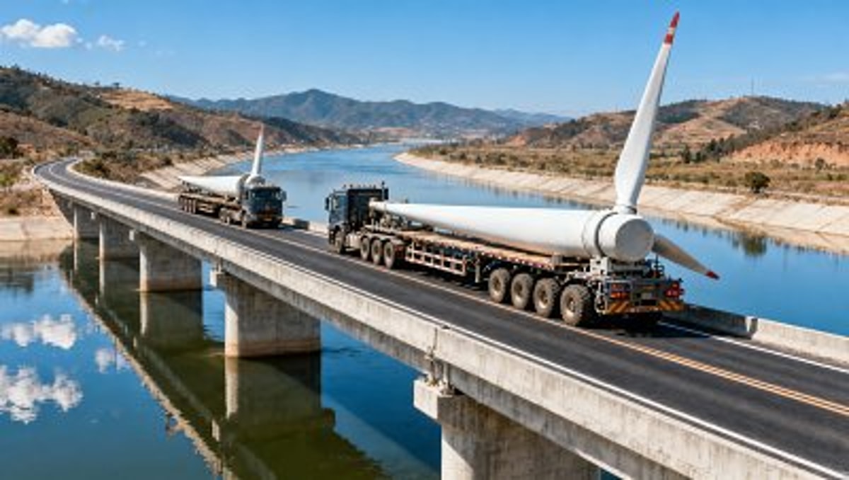 Pinglu Canal Bridges Completed: Heavy-Duty Transport Upgrade