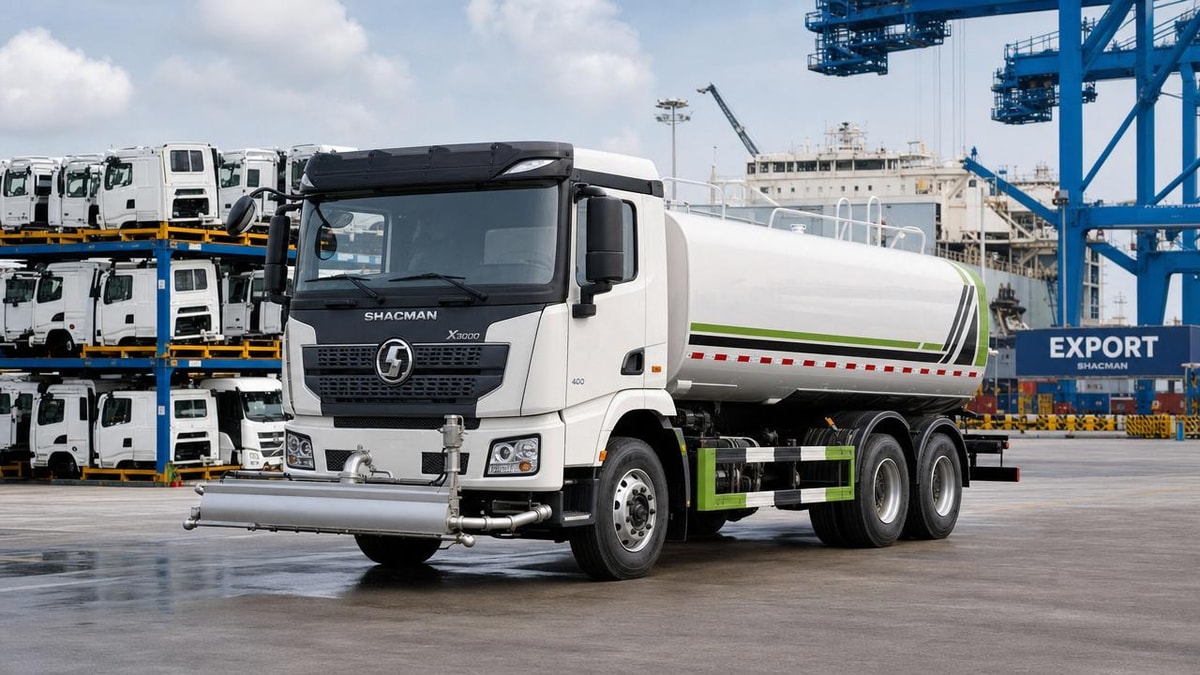 What to Look for in a Reliable Water Truck Exporter