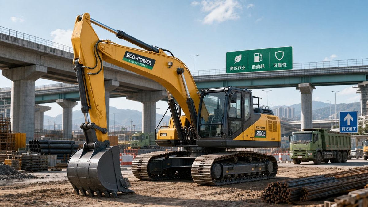 Do Energy-Saving Features Really Matter in an Excavator Manufacturer