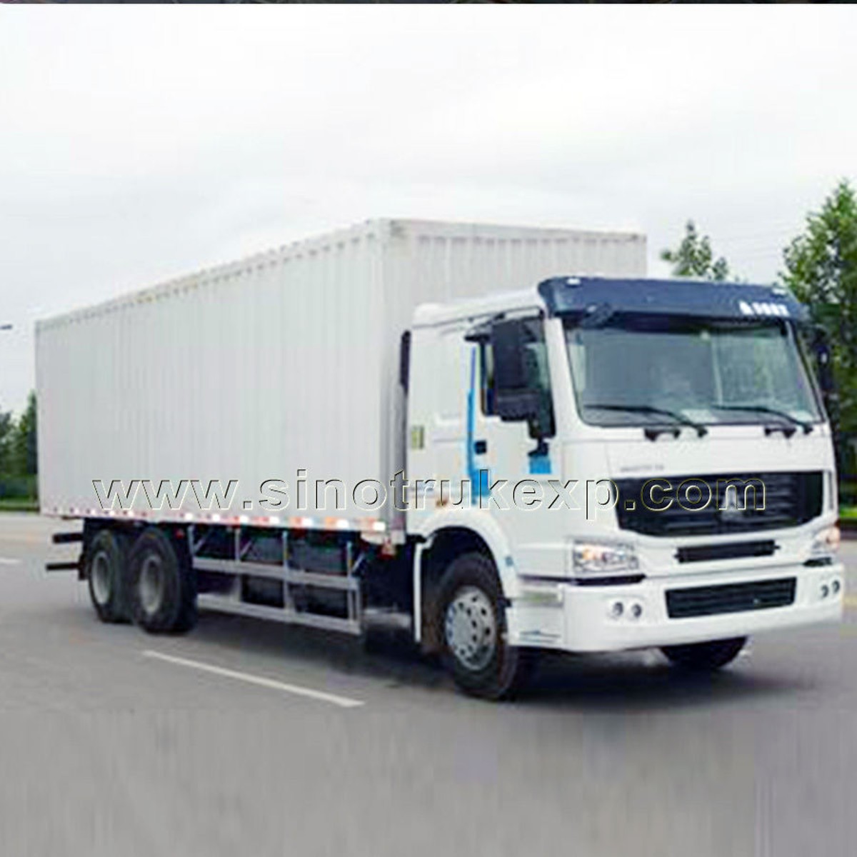 SINOTRUK HOWO 6X4 VAN Truck