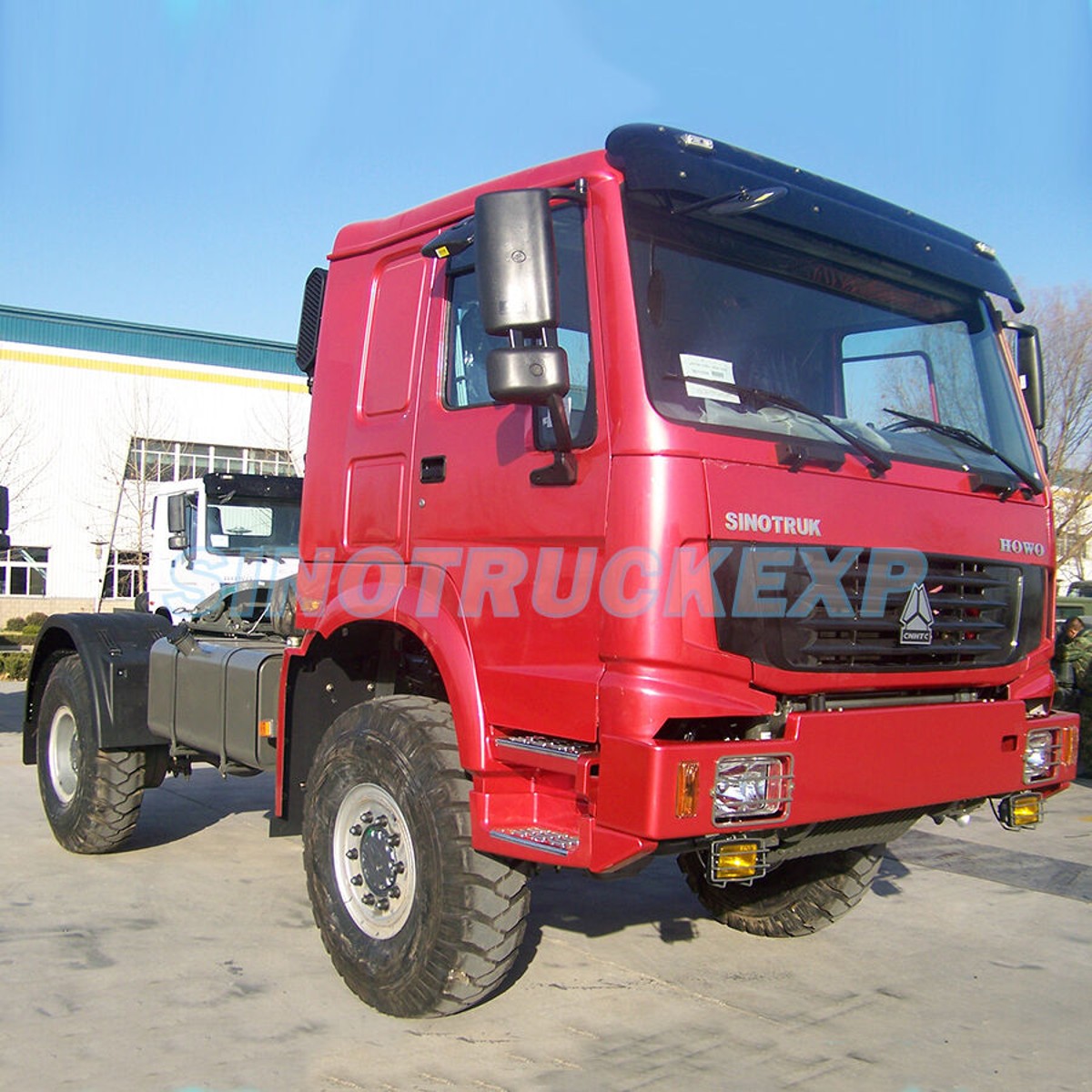 HOWO 4x4 truck chassis