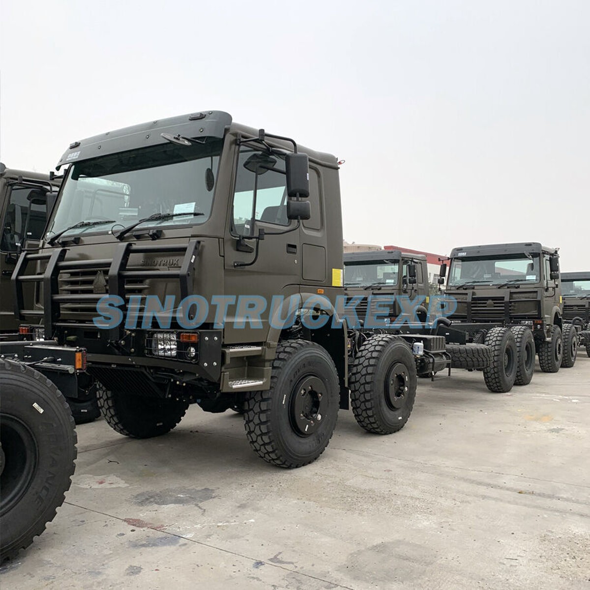 HOWO 8X8 TRUCK CHASSIS
