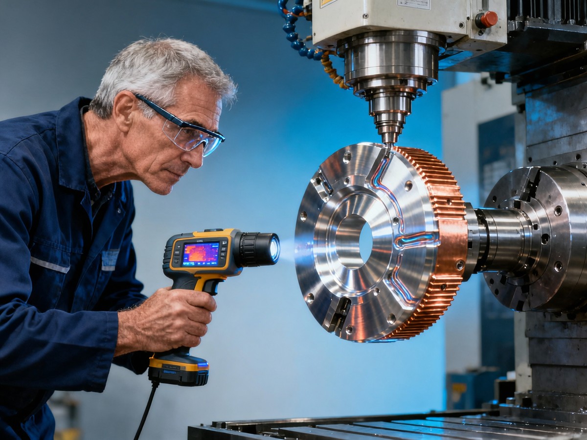 What quick-change fixture design for CNC turning prevents thermal drift during long-run aluminum batches?