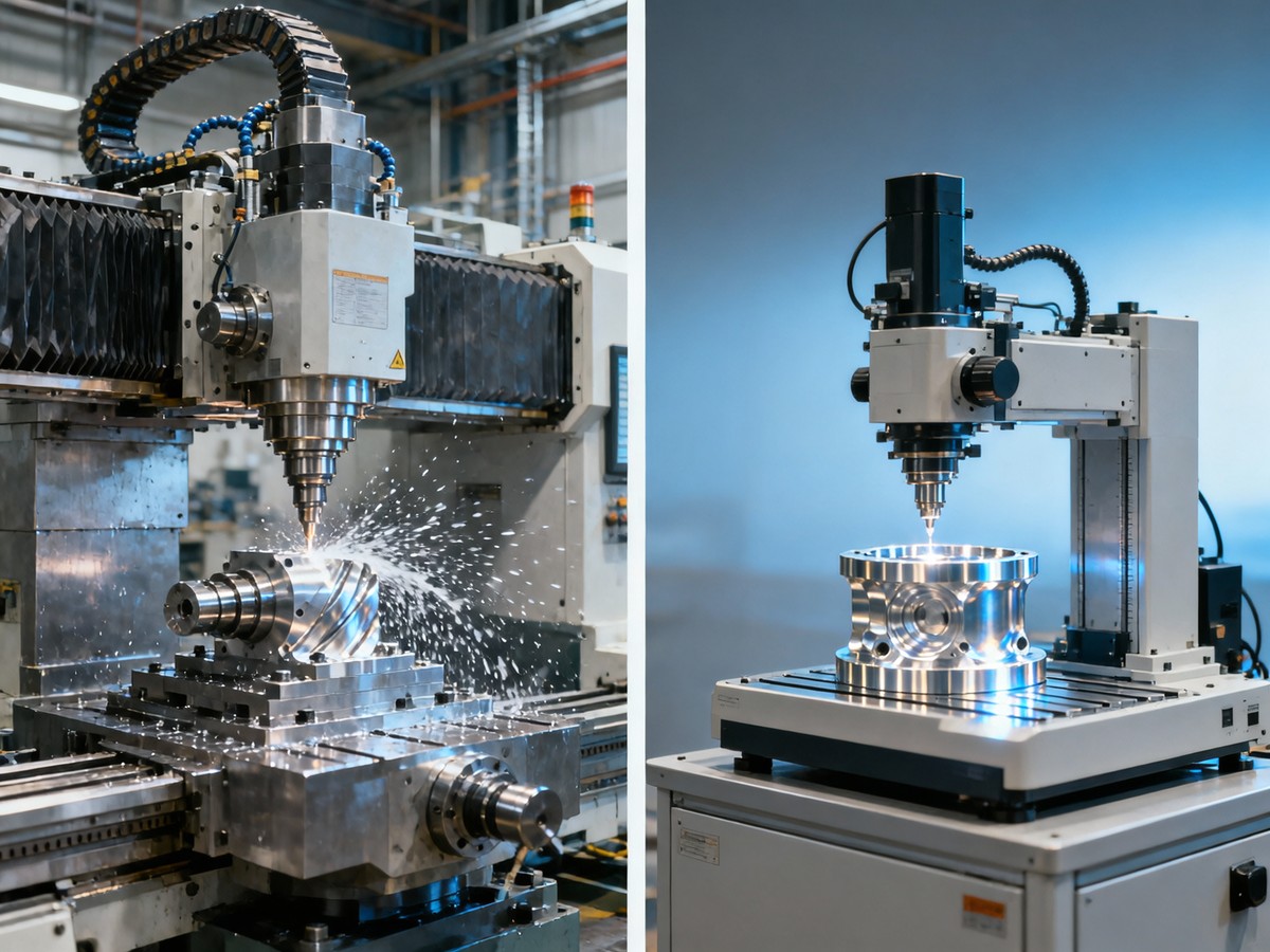 Automated CNC manufacturing lines run unattended—but only if part inspection happens upstream, not inline
