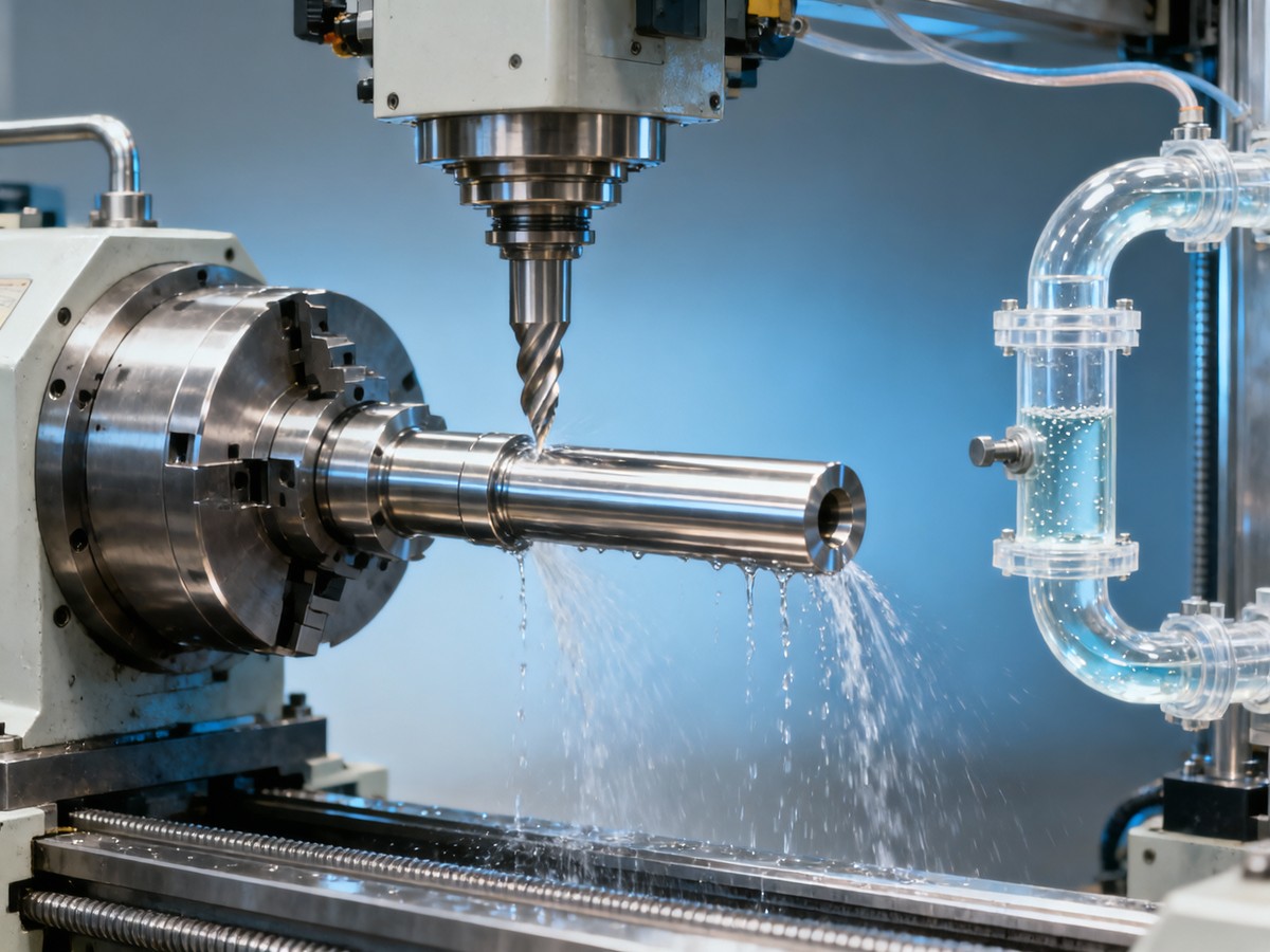 The high precision lathe gap: when sub-micron specs meet real-world coolant contamination