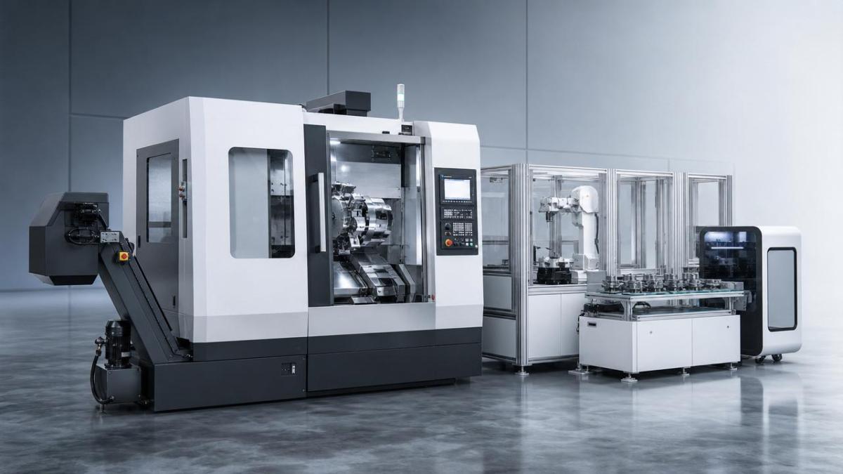 CNC industrial machines with lower maintenance downtime