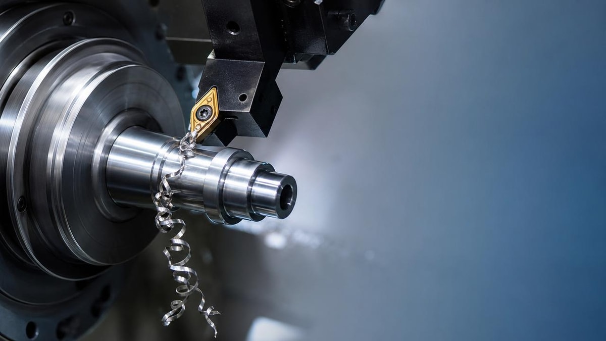 Industrial turning costs rise fast with poor tool choice