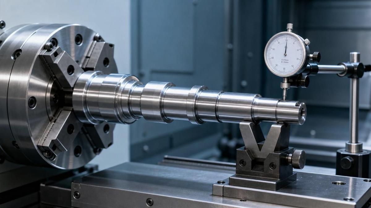 Shaft Parts machining problems linked to concentricity loss