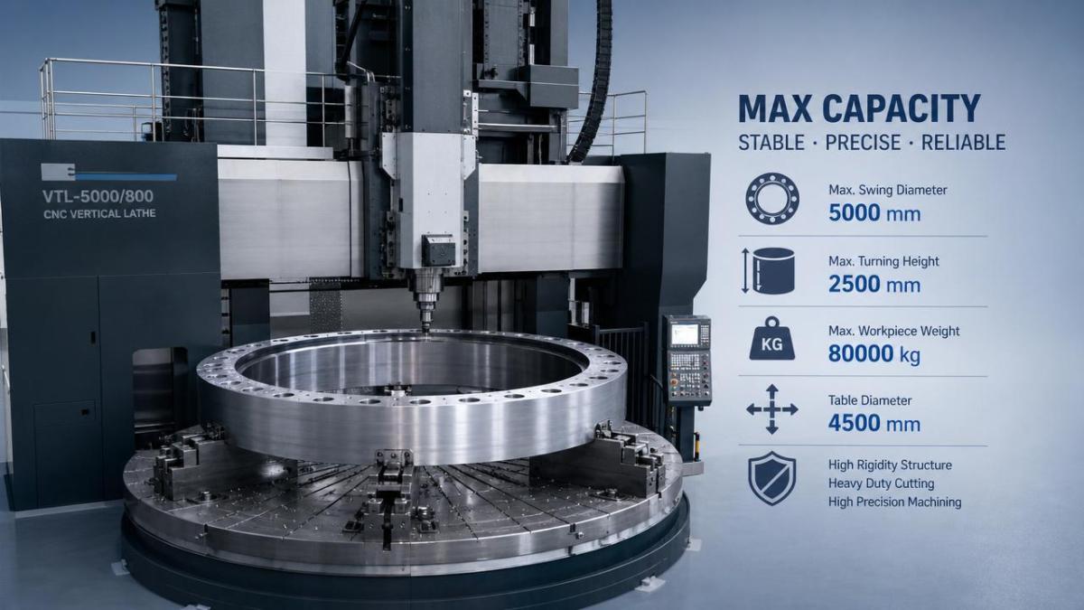 Vertical Lathe Limits to Check Before Taking Larger Workpieces