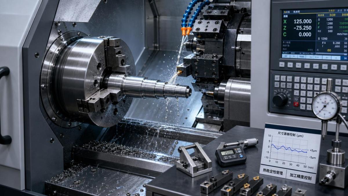 Industrial Turning Accuracy Can Drift for Hidden Reasons